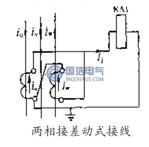 兩相接差動式接線